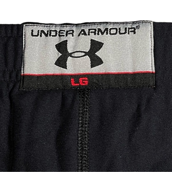 Under Armour Performance Apparel size large cold gear black stretchy silky pants - Picture 5 of 7